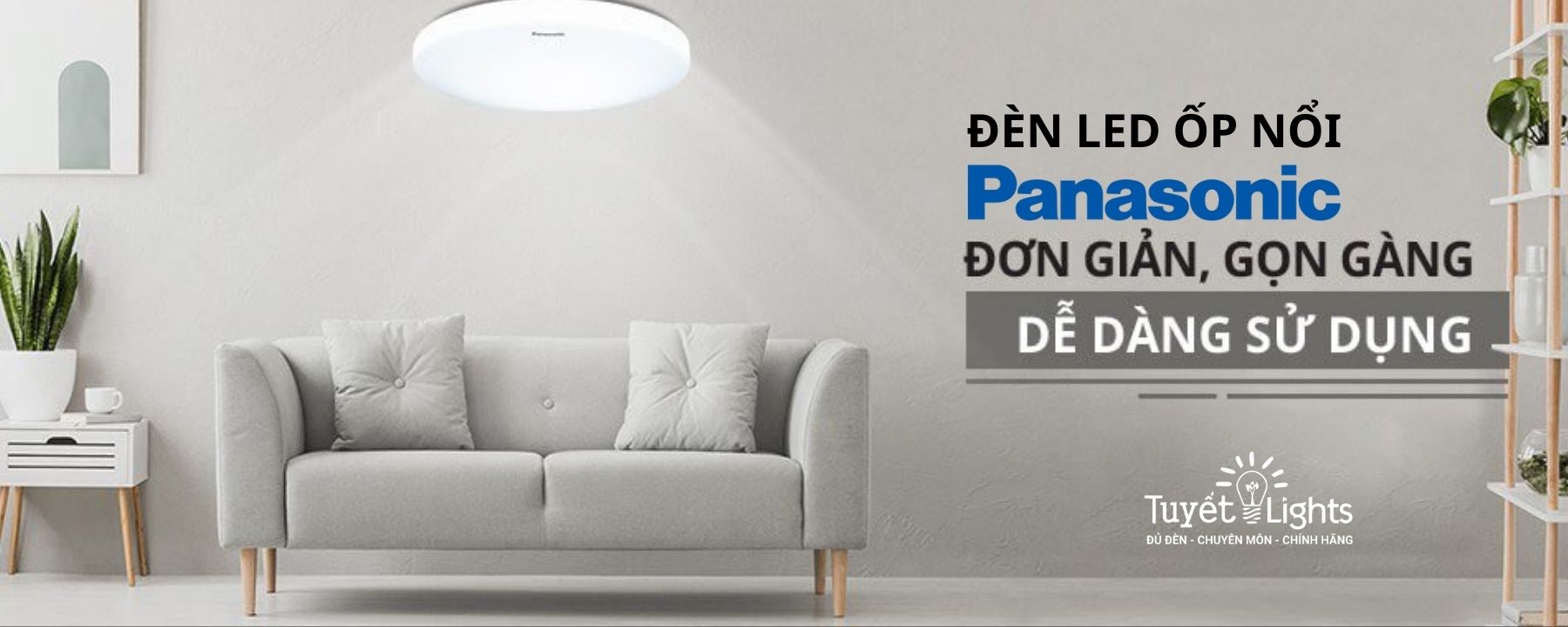 Giới thiệu đèn led âm trần Panasonic